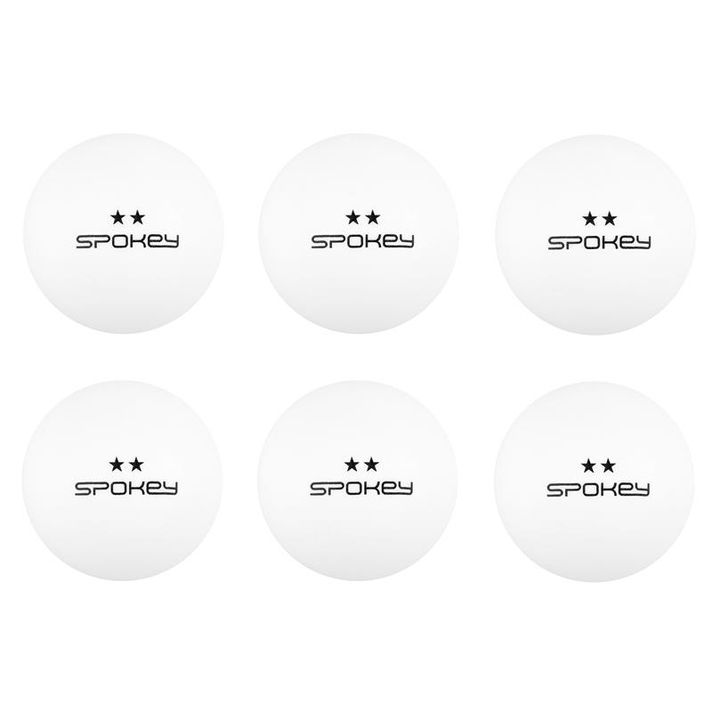 SPOKEY - SKILLED-Ping pong kosarak 2, 6 db, fehér