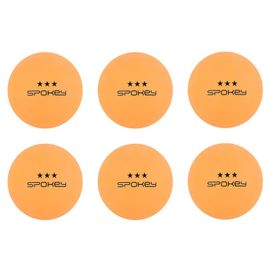 SPOKEY - SPECIAL-Ping pong labdák 3* narancssárga , 6 db