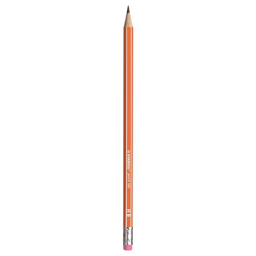 STABILO - Grafit ceruza HB ceruza 160 radírral - narancs színben