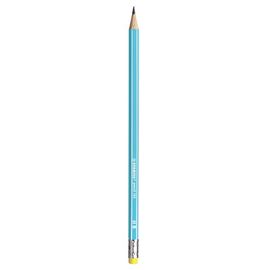 STABILO - Grafit ceruza HB ceruza 160 radírral - világoskék színben