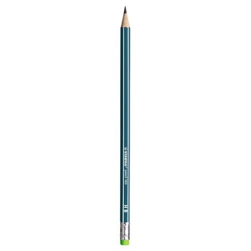 STABILO - Grafit ceruza HB ceruza 160 radírral - zöld