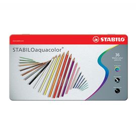 STABILO - Aquacolor zsírkréták fémdoboz 36 db
