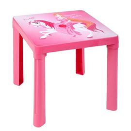 STAR PLUS - Gyerek kerti bútor- műanyag asztal rózsaszín