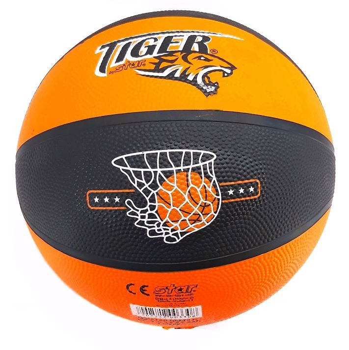 STAR TOYS - Basketbalová lopta Tiger Star size7