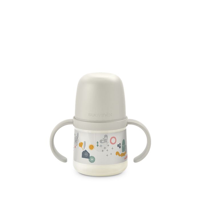 SUAVINEX - Első üveg füles WALK 150 ml - krém színű