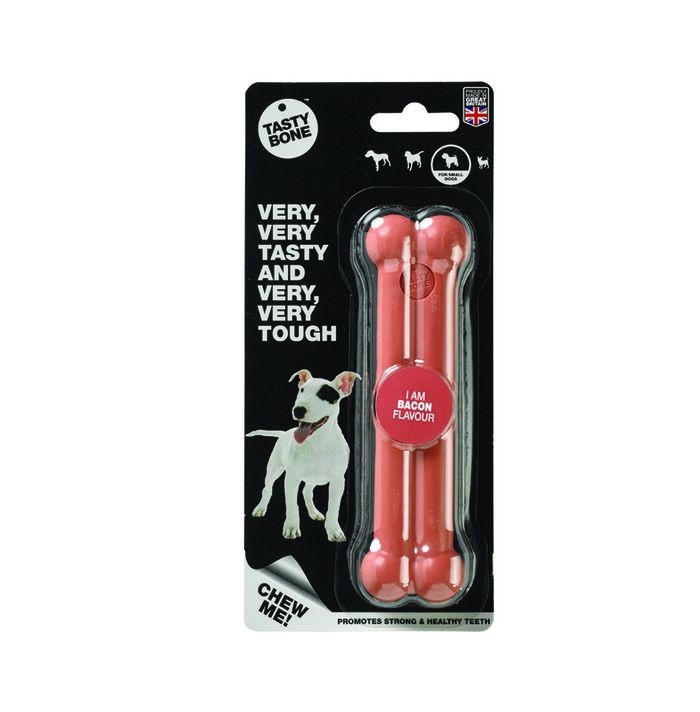TASTY BONE - Nylon kocka kis kutyáknak - Bacon