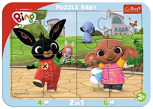 TREFL - Baby puzzle kerettel - Bing