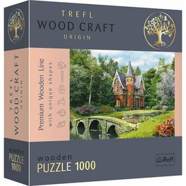 TREFL - Hit Wooden Puzzle 1000 – viktoriánus ház
