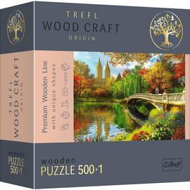 TREFL - Hit Wooden Puzzle 501 – Central Park, Manhattan, New York