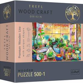 TREFL - Hit Wooden Puzzle 501 - Ház a tengerparton