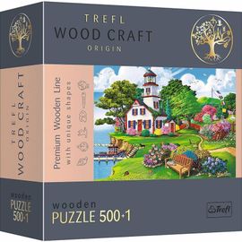 TREFL - Hit Wooden Puzzle 501 – Nyári kikötő