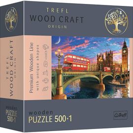 TREFL - Hit Wooden Puzzle 501 – Westminsteri palota, Big Ben, London