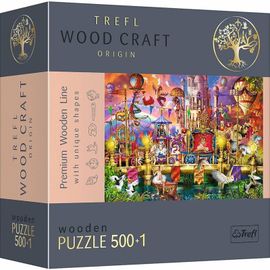 TREFL - Hit Wooden Puzzle 501 – Csodálatos világ