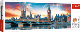 TREFL - Panoramic puzzle 500 - Big Ben és a Westminster-palota, London