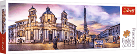 TREFL - Panoramic puzzle 500 - Piazza Navona, Róma