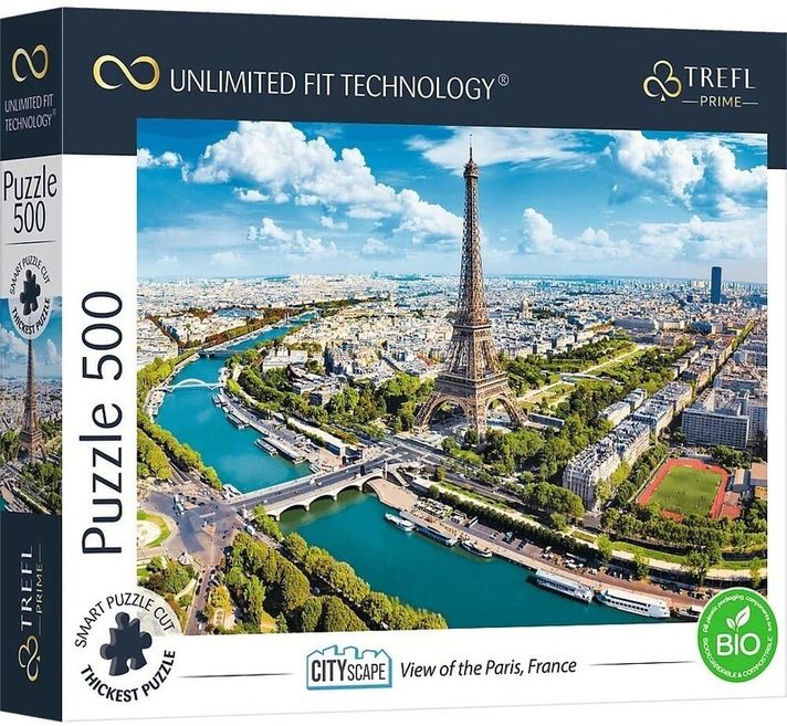 TREFL - Prime puzzle 500 UFT - Városkép: Párizs, Franciaország