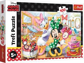 TREFL - 100 puzzle a Disney Minnie szépségszalonban