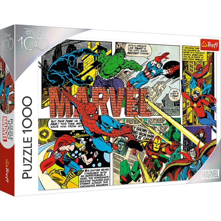 TREFL - Puzzle 1000 – Invincible Avengers / Disney 100
