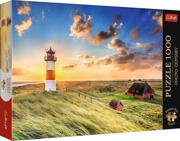 TREFL - Puzzle 1000 Premium Plus – Photo Odyssey: Lighthouse List-Ost, Németország