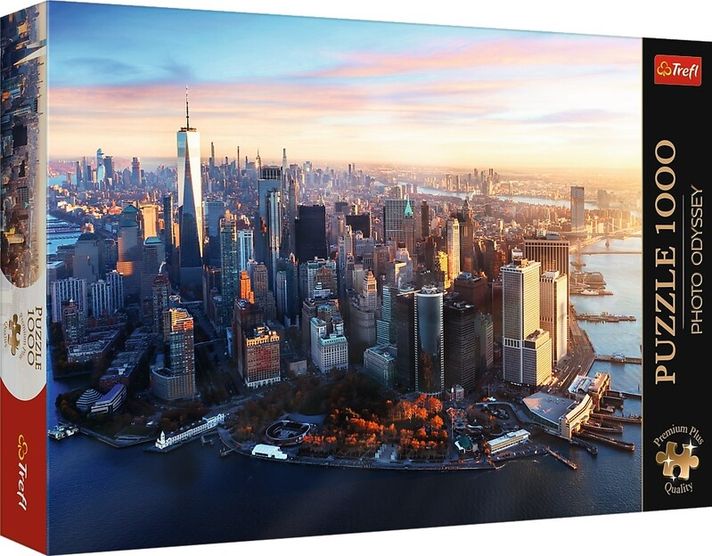 TREFL - Puzzle 1000 Premium Plus – Photo Odyssey: Manhattan, New York