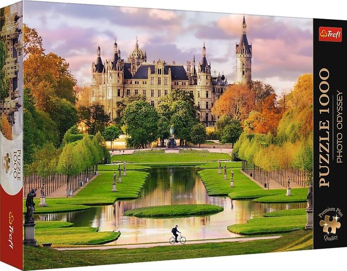 TREFL - Puzzle 1000 Premium Plus - Photo Odyssey: Schwerin kastély, Németország