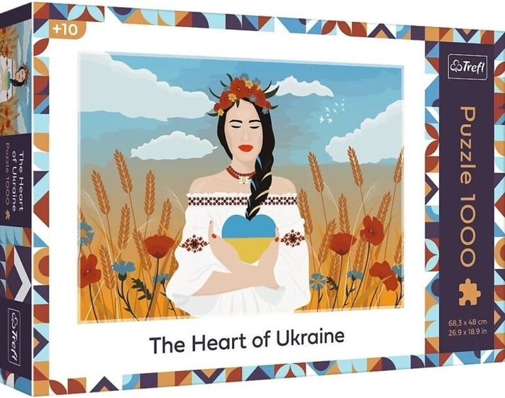 TREFL - Puzzle 1000 - Ukrajna szíve