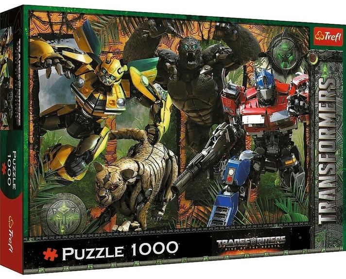 TREFL - Puzzle 1000 – Transformers: Rise of the Beasts / Hasbfro Transformers