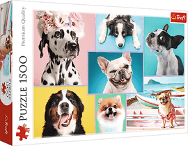TREFL - Hit Puzzle 1500 - Aranyos kutyák