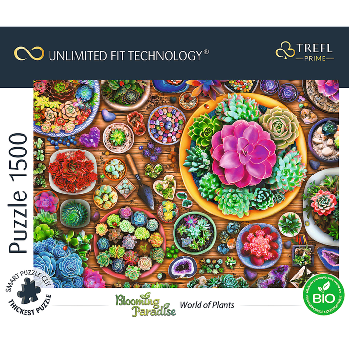 TREFL -  Puzzle 1500 UFT - A növények világa