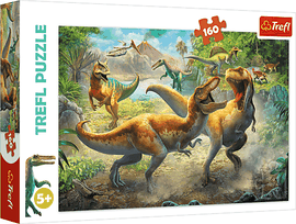 TREFL - Puzzle 160 – A tyrannosaurusok csatája
