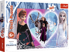 TREFL - Puzzle 160 – Boldog pillanatok / Disney Frozen 2