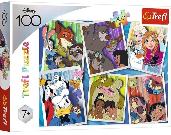 TREFL - 200. rejtvény – Disney hősök / Disney 100