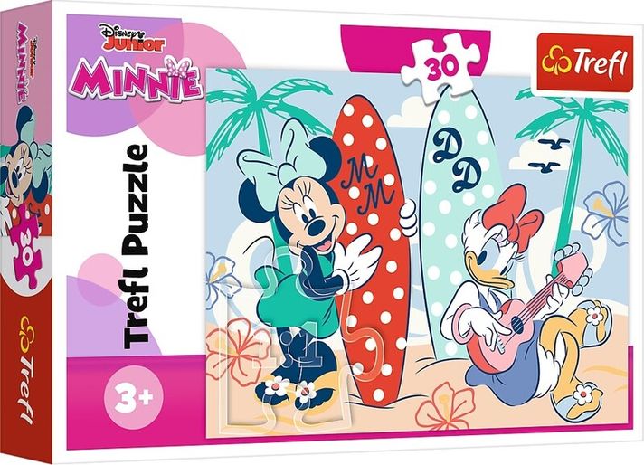 TREFL - Puzzle 30 - Színes Minnie / Disney Minnie