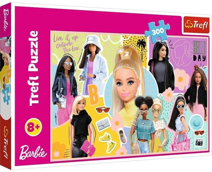 TREFL - Puzzle 300 - Kedvenc Barbie / Mattel, Barbie