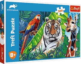 TREFL - Puzzle 300 - Csodálatos állatok / Discovery Animal Planet