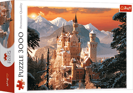 TREFL - Puzzle 3000 - Neuschwanstein téli kastély, Németország / Kirch