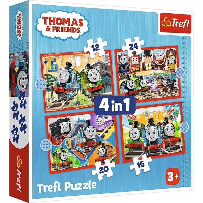 TREFL - Rejtvény 4 az 1-ben – Csodálatos Tom / Thomas és barátai