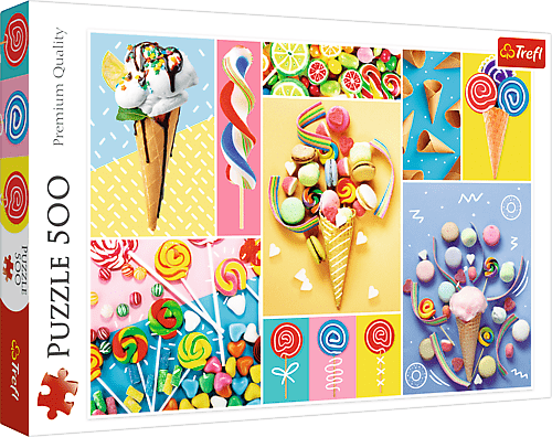 TREFL - Puzzle 500 - Kedvenc édesség
