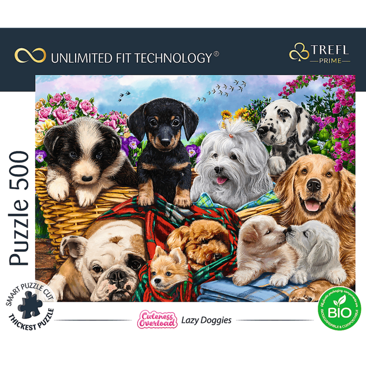 TREFL -  Puzzle 500 UFT - Lusta kutyák