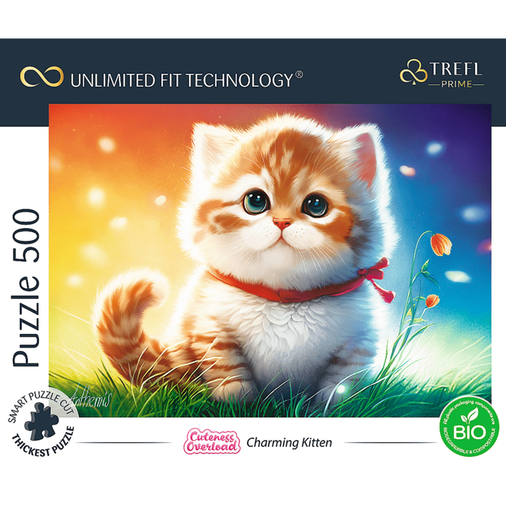 TREFL -  Puzzle 500 UFT - Bájos cica