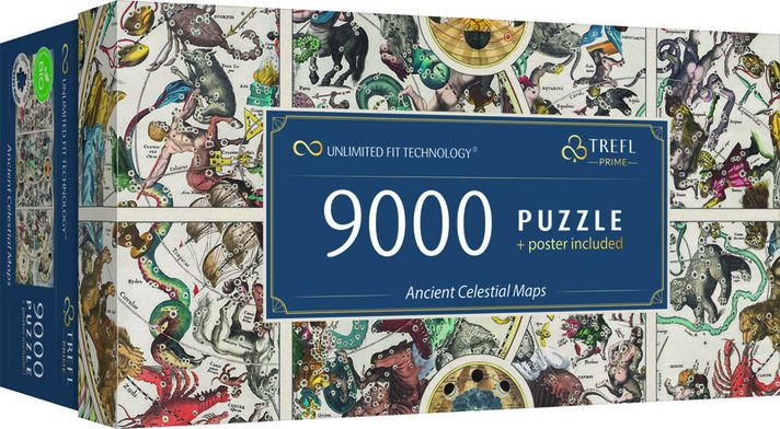 TREFL - Puzzle 9000 UFT - Ősi égi térképek