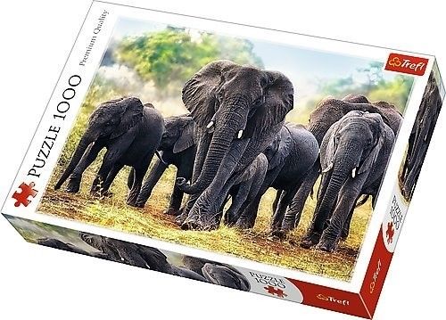 TREFL - Puzzle Hit afrikai elefántok 1000d