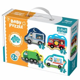 TREFL - Puzzle baba klasszikus autók és szakmák