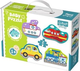 TREFL - Baby Puzzle szállító járművek