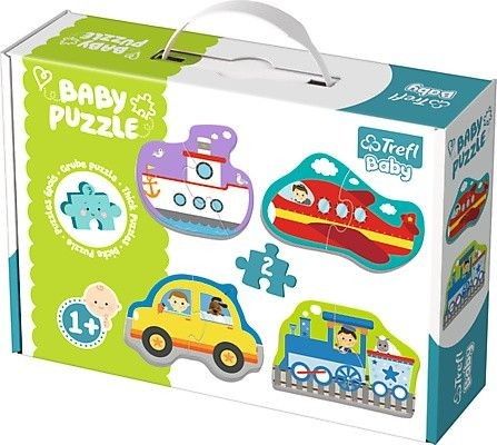 TREFL - Baby Puzzle szállító járművek