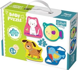 TREFL - Baby Puzzle klasszikus háziállatok