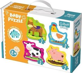 TREFL - Hit a Baby Puzzle állatok a gazdaságban