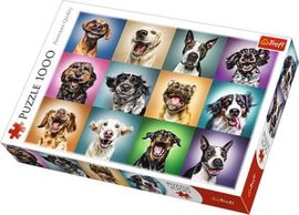 TREFL - Puzzle Funny Dogs 1000 gyártó Trefl.