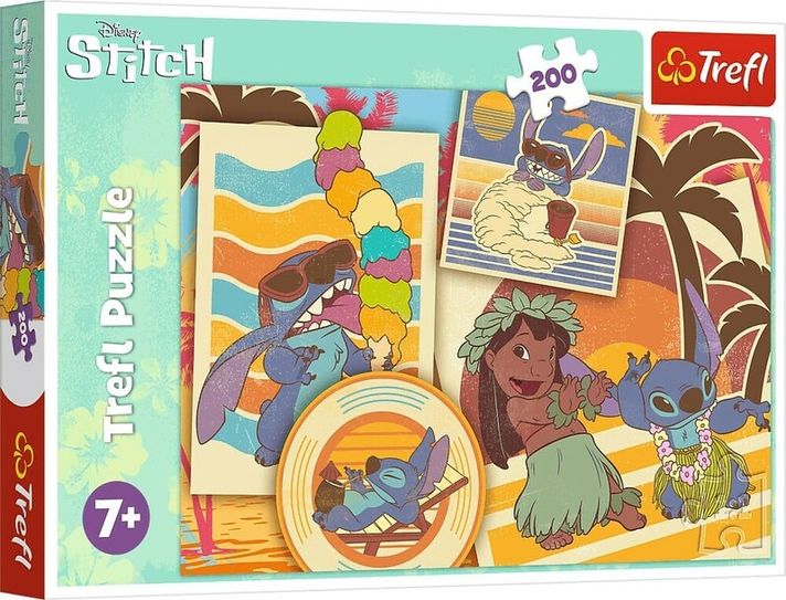 TREFL - Puzzle Lilo & Stitch: Musical World 200 darab