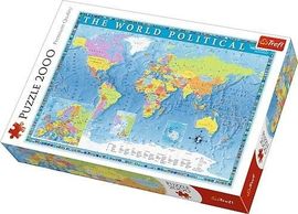 TREFL - Találd meg a Political World Map 2000 puzzle-t